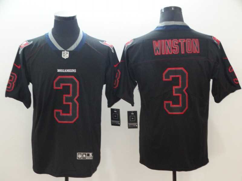 Nike Buccaneers 3 Jameis Winston Black Shadow Legend Limited Jersey,We sell and wholesale Nike Buccaneers 3 Jameis Winston Black Shadow Legend Limited Jersey on line form chian!